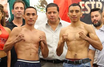 Estrada vs Orucuta (Foto: Tom Hogan - Hoganphotos/ 360 Promotions)