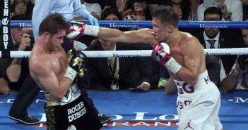 Video Gennady Golovkin vs Saúl “Canelo” Álvarez 2 SAÚL "CANELO) ÁLVAREZ VS GENNADY GOLOVKIN (PHOTO CREDIT: SUMIO YAMADA)
