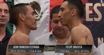 Listos Superfly 3: Estrada vs Orucuta, Nietes vs Palicte y Arroyo vs Ioka Estrada vs Orucuta