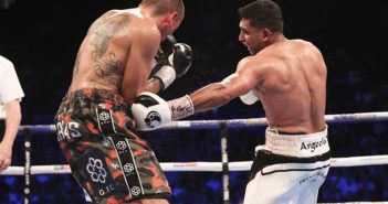 Victoria con susto incluído de Amir Khan sobre Samuel Vargas Samuel Vargas vs Amir Khan