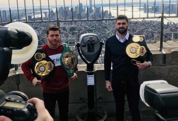 Canelo y Fielding en Nueva York