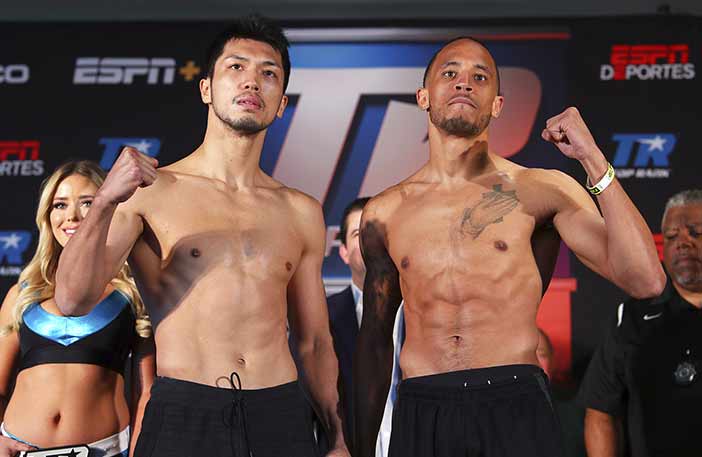 Murata vs. Brant (Foto: Mikey Williams / Top Rank)
