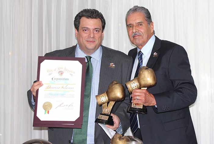 Mauricio Sulaimán y Benjamín Rendón (FOTOS: EFHV)