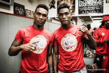 Jermell y Jermall Charlo (Foto: Amanda Wescott/SHOWTIME)