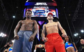 Maurice Hooker vs. Alex Saucedo (Foto: Mikey Williams / Top Rank)