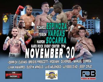 Yeison Vargas vs Ricardo Espinoza
