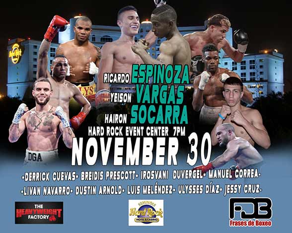 Yeison Vargas vs Ricardo Espinoza