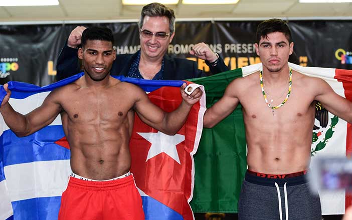 Yuriorkis Gamboa vs Miguel “Barreterito” Beltrán, Jr. (Foto: Lester Silva)