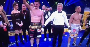 Robin Krasniqi se impuso a Ronny Landaeta