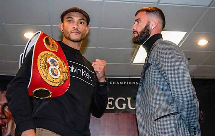 José Uzcategui y Calet Plant ( Luis Mejia/|TGB Promotions )
