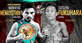 Este viernes Menayothin vs Fukuhara Menayothin vs Fukuhara