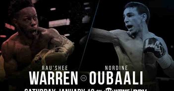Nordine Oubaali vs Rau’shee Warren por el gallo del CMB Nordine Oubaali vs Rau’shee Warren
