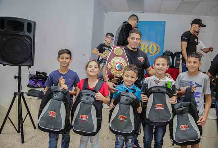 WBO Kids Drug Free (Foto. Víctor Planas / OMB)