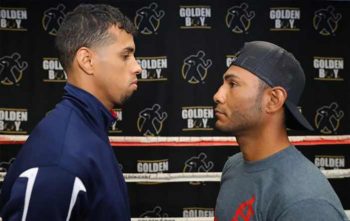Alberto Machado y Andrew Cancio (Golden Boy Promotions)