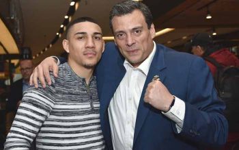 Teófimo López y Mauricio Sulaimán