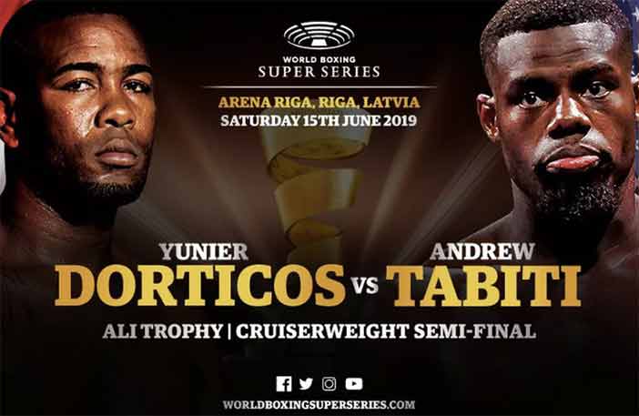 Yunier Dorticos y Andrew Tabiti