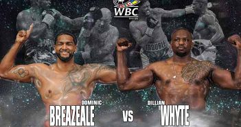 El CMB ordena el Breazeale vs Whyte por el Interino de los pesados Dominique Breazeale vs Dillian Whyte