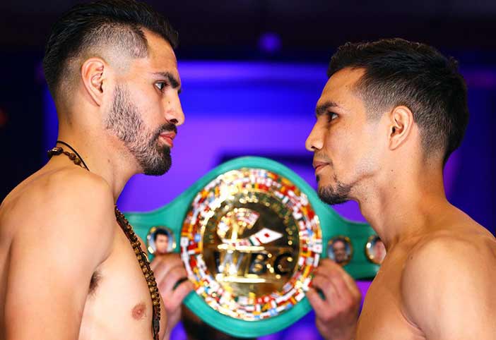 José Ramírez vs José Zepeda (Fotos: Mikey Williams / Top Rank)