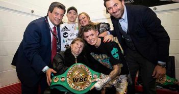 El CMB reconoció a la madre de Charlie Edwards Charlie Edwards