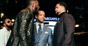 Deontay Wilder vs Dominic Breazeale el 18 de mayo Deontay Wilder vs Dominic Breazeale (Fotos por Amanda Westcott/Showtime)