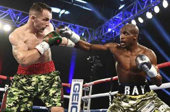 Egidijus Kavaliuskas vs Ray Robinson (Foto: Top Rank)