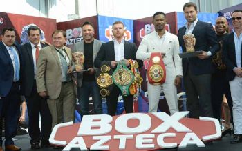 Canelo y Jacobs en México