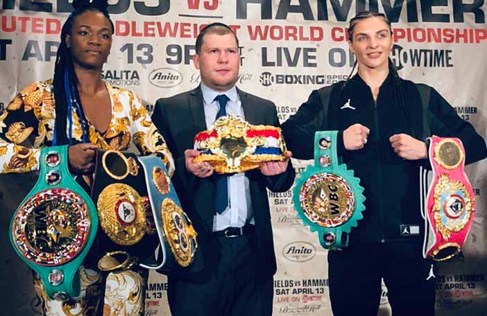Claressa Shields y Christina Hammer