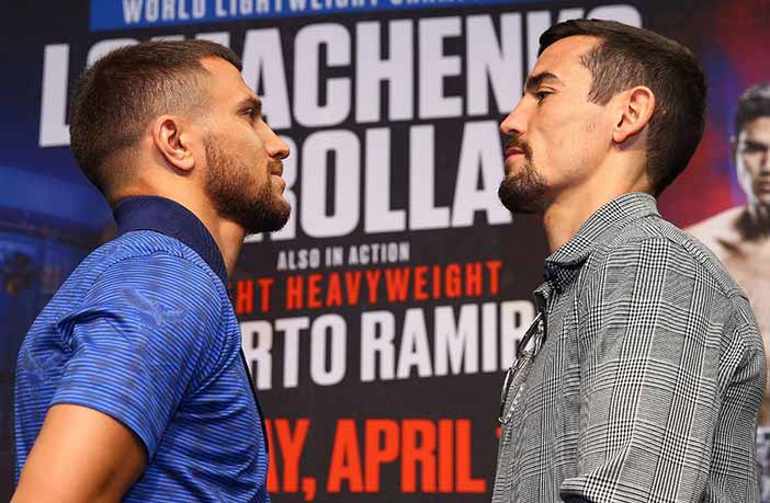 Lomachenko vs Crolla (Mikey Williams / Top Rank)