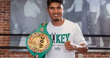 Mikey Garcia, Brandon Ríos, Juan Laporte y Rubén Castillo en WBC TALKS Mikey García CMB
