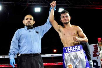 Jesús “Veneno” Aréchiga ( Temmy Villa, Zápari Boxing Promotions)