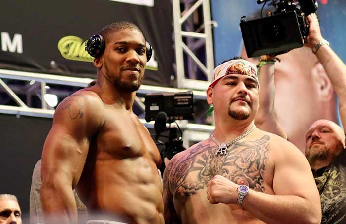 Andy Ruiz Jr vs Anthony Joshua: ¡Qué inicien las apuestas! ¿Quién ganará?