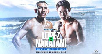 Teófimo López enfrentará a Masayoshi Nakatani el 19 de julio Teófimo López vs Masayoshi Nakatani