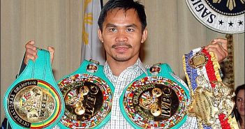 LA DECADENCIA DEL BOXEO Y EL ROSARIO DE PESOS Y ORGANISMOS Manny Pacquiao