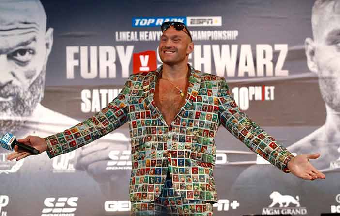 Tyson Fury (Mikey Williams/Top Rank)