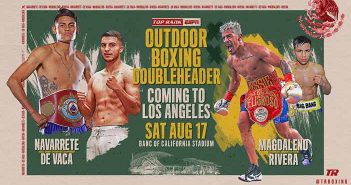 MAÑANA! Conferencia de Prensa Final – Navarrete vs. De Vaca / Magdaleno vs. Rivera en Los Angeles Jessie Magdaleno vs Rafael Rivera - Navarrete vs. De Vaca