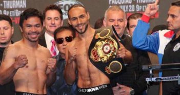Listos Keith Thurman vs. Manny Pacquiao Pacquiao vs Thurman (AMB Marcelino Castillo)