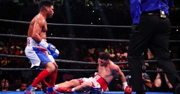 GAMBOA DESPIERTA ESPERANZAS, NOQUEA DAVIS, TODO EN BALTIMORE Yuriorkis Gamboa vs Rocky Martínez