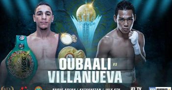 Este sábado Nordine Oubaali vs Arthur Villanueva Oubaali vs Villanueva