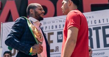 Dirrell y Benavidez cara a cara ANTHONY DIRRELL -DAVID BENAVIDEZ