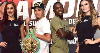 “Gallo” Estrada vs Dewayne Beamon muestran sus armas JUAN FRANCISCO ESTRADA VS DEWAYNE BEAMON (PHOTO CREDIT: WORLD BOXING COUNCIL)