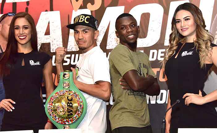 JUAN FRANCISCO ESTRADA VS DEWAYNE BEAMON (PHOTO CREDIT: WORLD BOXING COUNCIL)