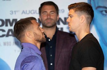 Lomachenko vs Campbell (Foto: Matchroon Boxing)