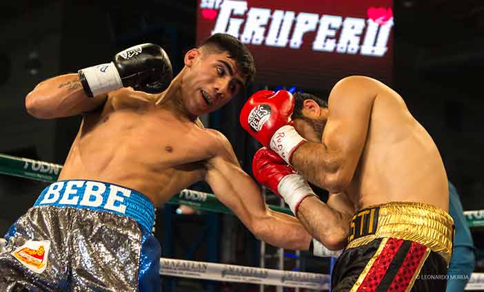 Rubén Vega (Foto:Leonardo Murúa, Zápari Boxing Promotions)