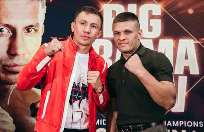 Golovkin vs D erevyanchenko (Foto: Amanda Westcott / DAZN)