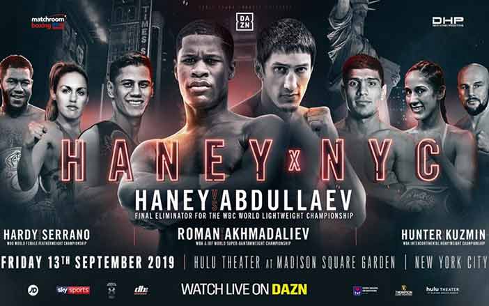 Devin Haney vs. Zaur Abdullaev