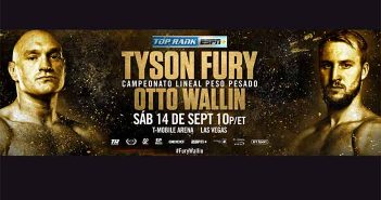 Tyson Fury regresará a Las Vegas el 14 de septiembre contra Otto Wallin Fury vs. Wallin