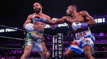 Ramón "Inocente" Álvarez vs Erilslandy Lara (Foto: PBC)