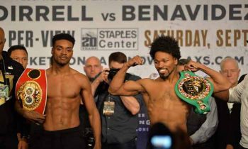 SHAWN PORTER VS ERROL SPENCE JR. (PHOTO CREDIT: WORLD BOXING COUNCIL)