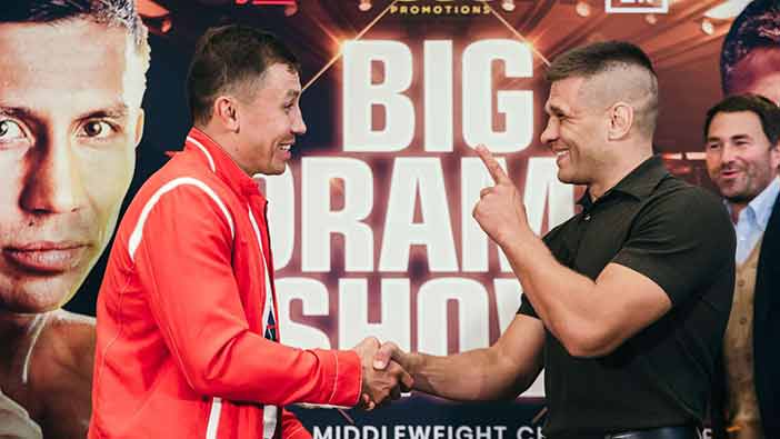 Golovkin vs Derevyanchenko (Amanda Westcott / DAZN)