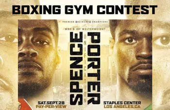 Errol Spence Jr. vs Shawn Porter (Design by Hector De La Cruz)